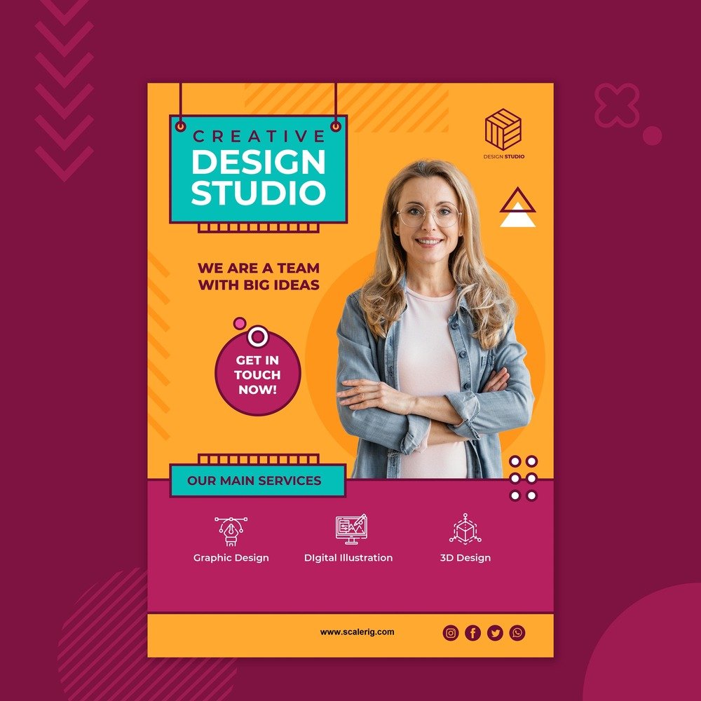 Creative Poster Design Services by scalerig