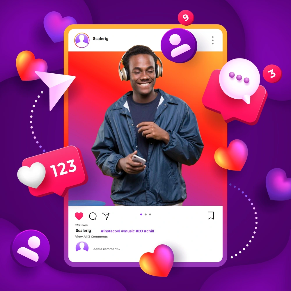 Instagram Profile Management services by scalerig